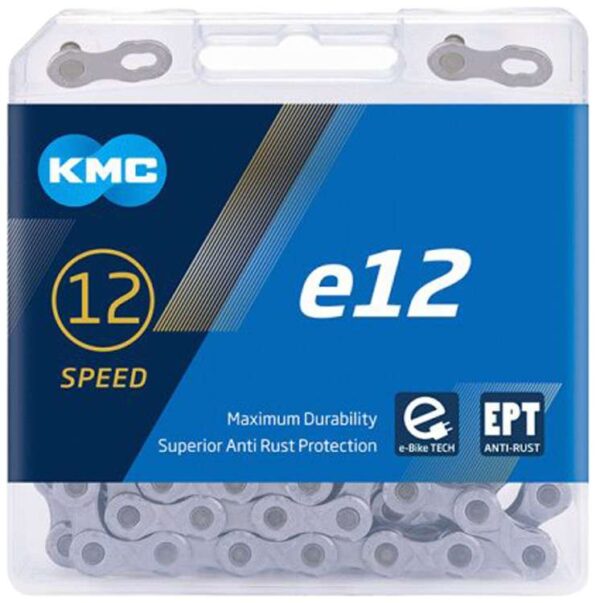 KETJU 1/2*11/128 130L KMC E12 EPT sähköpyörään