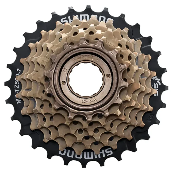 RATASPAKKA 7-speed 14-28H SHIMANO MF-TZ500-7 KIERTEINEN