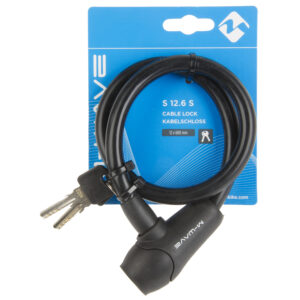 LUKKO VAIJERI silicone M-WAVE, 600 x 12 mm, MUSTA